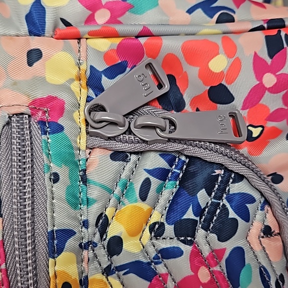 Lug Women's Mamba Wildflower Multi-Color Floral Adjustable Strap Crossbody Bag - Picture 13 of 16